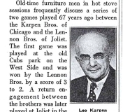 Leo Karpen-Baseball Memories-1951